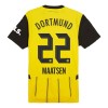 Maillot de Supporter Borussia Dortmund Maatsen 22 Domicile 2024-25 Pour Enfant